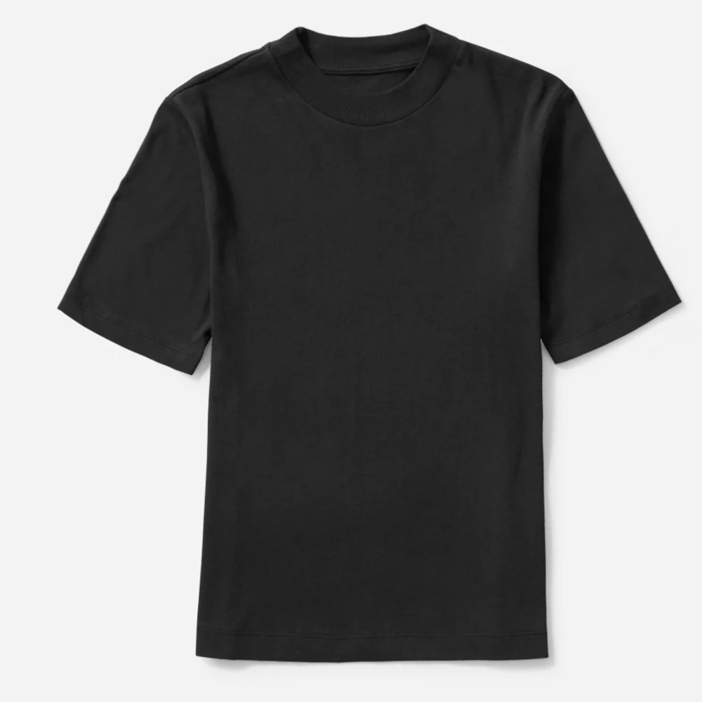The Cotton Mockneck Tee